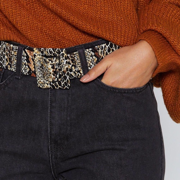 Nasty Gal Accessories - Nasty gal snake belt